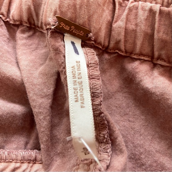 Worn once Free People Moon Bay Parachute Shorts Size Small Rose Pink - Picture 7 of 7